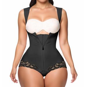 PJCBTR Faja Postparto Girdle for Tummy Control High Compression Shapewear for Zipper (Black, L)