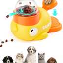 Interactive Dog Treat Dispenser Toy, Cute Duck Slow Feeder & Food Puzzle for Cats/Puppies - Durable IQ Training Pet Toy for Boredom Relief & Healthy Digestion