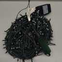 Brizled Christmas Lights Outdoor, 180.4ft 500 LED Color Changing Christmas String Lights with Remote, 11 Modes Christmas Tree Lights Cool White & Multicolor Green Wire Xmas Lights for Xmas Party Home