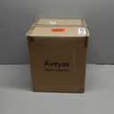 Aveyas 10 inch Ceramic Plant Pot with Drainage Hole and Saucer - Suitable for Indoor and Outdoor Use, Modern Planters for House Garden Flower Tree Snake Monstera Plants (10", Glossy Black)