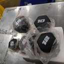 CAP Barbell Neoprene Dumbbell Weights Pairs & Sets | Black