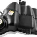 Coolant Reservoir Tank Front Engine with Cap 603-217 Compatible with 2005 2006 2007 F250 F350 F450 F550 Super Duty Excursion 5.4L,6.0L,6.8L Replace 3C3Z8A080AE 6C3Z8A080B
