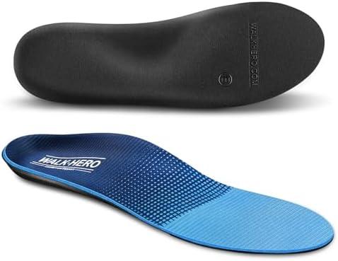 Plantar Fasciitis Feet Insoles Arch Supports Orthotics Inserts Relieve Flat Feet, High Arch, Foot Pain Mens 6-6 1/2 | Womens 8-8 1/2