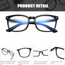 Hycredi Kids Blue Light Blocking Glasses for Boys & Girls Reduce Eye Strain from Screens, Computer, Gaming, TV & Phone