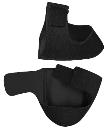 Welnove 2PCS Heel Protectors, Heel Sleeves Pads, Heel Pads Cushion, Heel Support for Relieving Heel Pain from Plantar Fasciitis - Heel Spur -Tendinitis- Cracked Heels