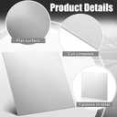 MorningRo 304 Stainless Steel Sheets 23.9 x 23.9 x 0.03 Inch 304 Stainless Steel Shim Plates Thin Stainless Steel Panel for Crafting Summer DIY Kitchen Stovetop Mirror Surface Polishing Finish