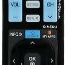 AKB73756524 Replacement Remote Control Applicable for LG TV 32LN5700 39LN5700 32LN570B 42LN5700 47LN5700 55LN5700 60LN5700 32LN5750 47LN5790 39LN5750 55LN5790