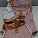 Garment Bag for Travel, Convertible Carry-On Duffel with Shoe Compartment, Waterproof & Wrinkle-Free Suit Carrier for Business Trips & Weekend Getaways, Foldable & Lightweight (Pink)