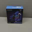 BENGOO G9000 Stereo Gaming Headset for PS4 PC Xbox One PS5 Controller, Noise Cancelling Over Ear Headphones with Mic, LED Light, 7.1 Surround Sound, Soft Memory Earmuffs for Nintendo Xbox Series X|S (Blue)