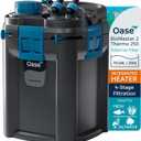 OASE BioMaster 2 Thermo 250 Canister Filter for Aquariums – External Aquarium Filter with Built-in Heater – EasyClean Pre-Filter, Quiet Operation – Freshwater & Saltwater, Up to 70 Gallons
