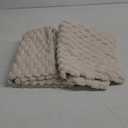 Foxdecor Couch Arm Covers, Armrest Cover for Sofa, Non Slip Chair Arm Covers, Furniture Covers Couch Protector Set of 2pcs. (White, 28"x28")