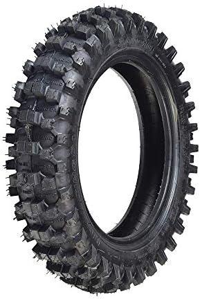 AlveyTech 3.00-10 Dirt Bike Tire with QD015 Knobby Tread - Rear Tire Compatible with 10" Rims, Coolster QG-214X-W125 and XR-2, and Engine Sizes 49, 50, & 70cc, Baja Motorsports, Honda, & Yamaha Bikes