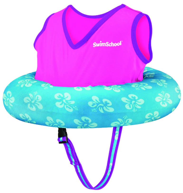 SWIMSCHOOL DELUXE TOT TRAINER WITH SAFETY STRAP