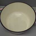 Umite Chef 5QT Enameled Cast Iron Dutch Oven Pot with Lid, Heavy-Duty Cookware for Bread Baking, Braising, Stews, Roasting, Wedding Registry Ideas & Gifts (Pink)