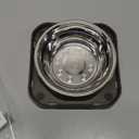 Mlife Stainless Steel Dog Bowl with Rubber Base for Small/Medium/Large Dogs, Pets Feeder Bowl and Water Bowl Perfect Choice (Set of 2) (16oz)