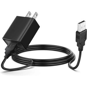 Replacement for Stanley Fatmax Spotlight Charger 5V Adapter USB to USB Charging Cable for Stanley SL10LEDS, SL10LEDSL, TL450, TL600, SAT3S, SS4LS, Zero Trace TL1KPZ TL1KPS BB24PS Flashlight Power Cord