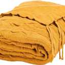 SAFAVIEH Home Collection Delena Mustard 50 x 60