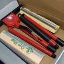 Cellulose Sponge Pop Up Sponge Mop with 2 Swop Roller Sponge mop Suitable for Wood, Ceramic Tiles and Other Flat Floors (1 Handle and 2 Heads)