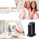 Hidden Camera Charger,1080P Wireless Indoor Security USB Charger Spy Cameras Nanny Cam Mini Secret Cameras for Home Surveillance with Motion Detection Remote View No Audio