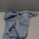 Floerns Women's Plus Size Sleeveless Button Down Jean Vest V Neck Denim Jacket (4X-Large Plus, Light Blue)