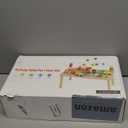 Activity Table for 1 Year Old, 8 in 1 Multi-Colorful Montessori Toys, Baby Activity Table with Bead Maze & Shape Sorter, Toddler Sensory Educational Learning Toys for Birthday Gift Boys Girls