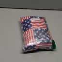 Picnic Table Cover with Bench Covers Fitted Elastic Non Slip Water Resistant Camping Tablecloths for 6 Foot Rectangular Tables Travel Trailer Gadgets Summer Garden Supplies Gifts for Couples (72*30Inch, Red Flag)