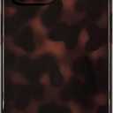 2 x Aesthetic Tortoise Shell Phone Case for iPhone 15 Pro 6.1in,Retro Cool Girl Leopard Print Brown Amber Trendy Full Camera Protective Cover for iPhone 15pro 6.1"