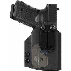 kydex IWB Holster for Glock 17 19 45 MOS Taurus G2C G3C G3 Toro Springfield Hellcat with Olight PL-Mini 2 Valkyrie 600 Lumens Tactical Flashlight red dot Optics RMR Cut