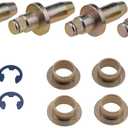 Dorman 38437 Door Hinge Pin And Bushing Kit - 4 Pins, 4 Bushings, 2 Washers, And 4 Clips Compatible with Select Cadillac / Chevrolet / GMC Models