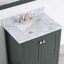 30 Inch Carrara Marble Backsplash for Bathroom Vanity Sink Top