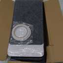 tair Treads for Wooden Steps Indoor, 15 Pack 8" X 30" Non Slip Carpet Stair Treads with Reusable Adhesive for Kids Elders and Dogs, Surface Polyester TPR Backing Stair Runner Rugs, Dark Grey