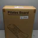 Pilates Board,Multifunctional Rebound Abdominal Board,Foldable Pilates Reformer Set, Ab Core Trainer Machine,Ab Exercise Board,Abs Workout Equipment for Women Home Gym Equipment (Purple)