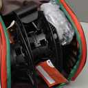 HOLDN’ STORAGE Premium Christmas Light Storage Bag – Heavy Duty Tear Proof 600D/Inside PVC Material with Reinforced Handles - 3 Reels Stores up to 375 Ft of Mini Tree Lights & Extension Cords Red