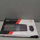 Redragon S101M-KS Gaming Keyboard and Mouse Wireless with Tri-Mode, RGB Keyboard and 4800 DPI Gaming Mouse, 10 Independent Multimedia Keys for Wins, PC, Computer, Wireless S101 Ideal for Gamer (Black-New)