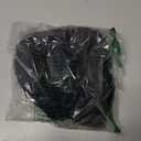 QINSEN Long Sleeve Jumpsuits for Women Square Neck Wide Leg Full Length Romper Playsuit Black Large