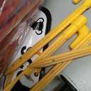 6FT Giant Inflatable Football Target Toss Game - Fun Indoor & Outdoor Yard Games for Kids & Adults, Football Party Throwing Games, Carnival Games, Camping & Tailgate Lawn Activities (Red)