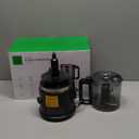 Food Chopper, 4 Cup Mini and Fast Food Processor, Electric Meat Grinder with 2 Speed, 4 Stainless Steel Blades, and Whisk, 400W Power for Chopping, Mixing, Emulsifying, Puree and Whisking, BPA-Free