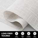 4-Panel Replacement Fabric for Sliding Panel Track Blinds 23" W x 96" L Fabric Only Pre-Attached Hook & Loop Fasteners Trimmable, No Bottom Rail Included, Light Filtering - Light Beige