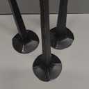 Rustic Iron Taper Candle Holder Set - 14, 17, 19 High Decorative Candle Stand for Weddings, Dinners, Parties - 3-Piece Candlestick Holder Collection
