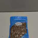 50PCS No Damage Hair Ties for Women, Cotton Elastic Hair Bands, Soft Ponytail Holders, Large Pony Tails Hair Ties, Brown, 2 Inch in Diameter, by Qarwayoc (Chocolate)