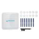 Audien Hearing Amplifier EV3 Accessories Kit, Silicone Dome Earbuds, Cleaning Brush and Screwdriver, Wax Guards, Carrying Case
