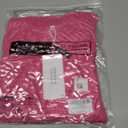 ATOG Swimsuit Coverup for Women 2025 Summer Sleeveless Bathing Suit Dress Crochet Beach Outfits Knit Swimwear(Rose, M) 