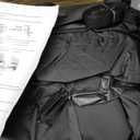 1200D Waterproof Pontoon Boat Cover 24-27 ft, Black