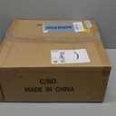 LED DRL Headlights Compatible with 1992-1996 Ford F150 F250 F350 & Ford Bronco Replacement Headlamp Amber Reflector Black Housing