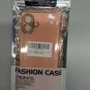 Tzomsze Compatible with iPhone 16 Plus Case,Camera Protection Cute Heart Pattern & Electroplate Reinforced Corners Shockproof Edge Bumper Case for Women Girls 6.7 Inch-Black