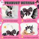 6 Pcs Silly Cute Goose Table Decor Indoor, Halloween Birthday Party Decorations Rustic Farmhouse Figurine Tiered Tray Tabletop Centerpieces for Home Kitchen Fireplace