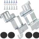 24 Inch Stacking Kit Replaces SK-DH Laundry Stack Bracket for Sam-sung 24 in. Wide Front Load Washers and Dryers, Set of 1