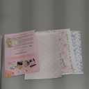 KACIOLA STUDIO 24PCS French Floral Skin for EReader, and 4PCS Type C Charms for EReader with Scrapbook Stickers, 6.9"x4.8" Skin Front and Back Decal Inserts for Paper White 11th (French Floral)