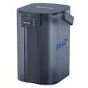 Waterdrop Alkaline Electric Water Filter Pitcher, Rechargeable Water Dispenser, Instant 200-Gallon 15-Cup Countertop System, NSF/ANSI 42, Reduce PFOA/PFOS, Chlorine, Lead, Blue, with 1 Filter