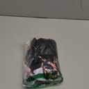 Fanuerg Women's Sexy V Neck Bikini Sets Hollow Out Two Piece Swimsuits Cutout Mid Waist Bathing Suit (Large, Black Floral)